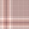 Plaid pattern vector in pink. Glen seamless tartan check plaid.