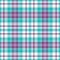 Plaid seamless pattern. Repeating checker fabric for design prints plaids. Repeated check ekose. Checks square line. Vichi cloth