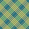 Plaid seamless tartan pattern. Diagonal texture.