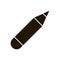 Plain eraser pencil icon in trendy flat style isolated. Eps 10.