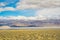 Plain fields of California, United States, seen from Route 395