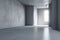 Plain grey interior empty room design, fictitious place