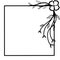 Plain wild flower images, plain lines are used for children& x27;s coloring materials, practicing coloring and clipart