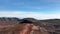 The Plaine des Sables on Reunion Island filmed from a drone