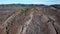 The Plaine des Sables on Reunion Island panoramic view