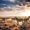 Plains Zebra Herd in Etosha National Park Namibia  Made With Generative AI illustration