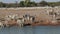 Plains zebras drinking water - Etosha National Park