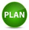 Plan elegant green round button