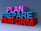 Plan prepare perform heading