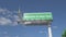 Plane flying over WELCOME TO NEW YORK road sign