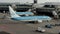 Plane at gate Amsterdam Schiphol Airport 2