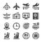 Plane icon set