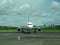 Plane at Legaspi airport