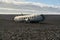 Plane wreckage in Iceland