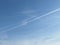 planes making chemical spills of silver iodide in the sky so that it does not rain, causing drought.