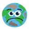 Planet Earth. Environmental pollution. Global problems.
