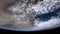 Planet Earth at night seen from the ISS. Elements of this video furnished by NASA.