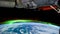 Planet Earth at night seen from the ISS. Elements of this video furnished by NASA.