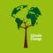 Planet earth shape tree ecology climate change