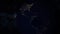 Planet earth from space. Planet earth with night view. Global space exploration space travel concept. Digitally generated image.