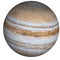 Planet Jupiter of solar system isolated. Elements of this image furnished by NASA