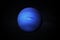 Planet Neptune in space