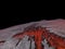 Planet Surface Chasm