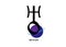 Planet symbol, sign of Uranus. Symbol illustration of astrology planet - Uranus. Zodiac and astrology sign element. Planetary logo