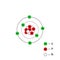 Planetary model of the atom.