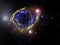 Planetary nebula space universe