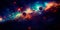 planets, stars and galaxies in outer space showing the beauty of space exploration.