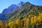 Planica Mountains and autumn colours Slovenia