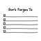 Planner template Don`t Forget To