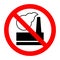 Plant air pollution into atmosphere stop forbidden prohibition sign