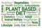 Plant Based Diet Word Cloud