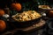 plant-based and vegan take on classic comfort food, with mac n' cheese made of cashew cheese and butternut squash