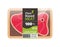 Plant based vegetarian steak beyond meat in packaging organic natural vegan food concept horizontal copy space