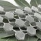 Plant nanobionics . Nano structure array on surface of leaf. AI Generated Image