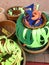 Plant pots terracotta clay innovative shoe recycle reuse neoprene material scrap