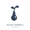 plant sample icon in trendy design style. plant sample icon isolated on white background. plant sample vector icon simple and