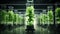 Plant vertical farms producing plant vaccines