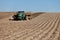 Planting potatoes in an Idaho Farm field