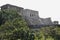 Plants and the Castle of Tulum, Mexico