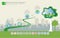 Plants growing timeline infographic with icons set, Save the world and go green concept.