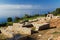 Plaosnik Ruins on Ohrid Lake, Macedonia