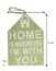 Plaque home faded small green with size