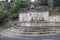PLASENCIA, SPAIN - April 27, 2012: Fountain next to the hermitage of the Virgen del Puerto, patron saint of Plasencia