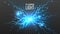 Plasma Light Vector. Electric Power. Energy Effect. Blue Spark Bolt. Realistic Isolated Transparent Illustration