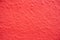 Plaster background, red, scarlet textured plaster wall, copy space, text space
