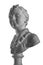 Plaster figure of a boy bust, portrait Brozhinar Alexander, son of the architect Bronyart.